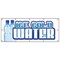 Signmission Ice Cold Water Banner Heavy Duty 13 Oz Vinyl with Grommets B-120 Ice Cold Water - alternate 1